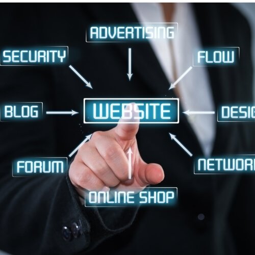 Website structure diagram showing how internal linking and architecture influence trust and authority flow